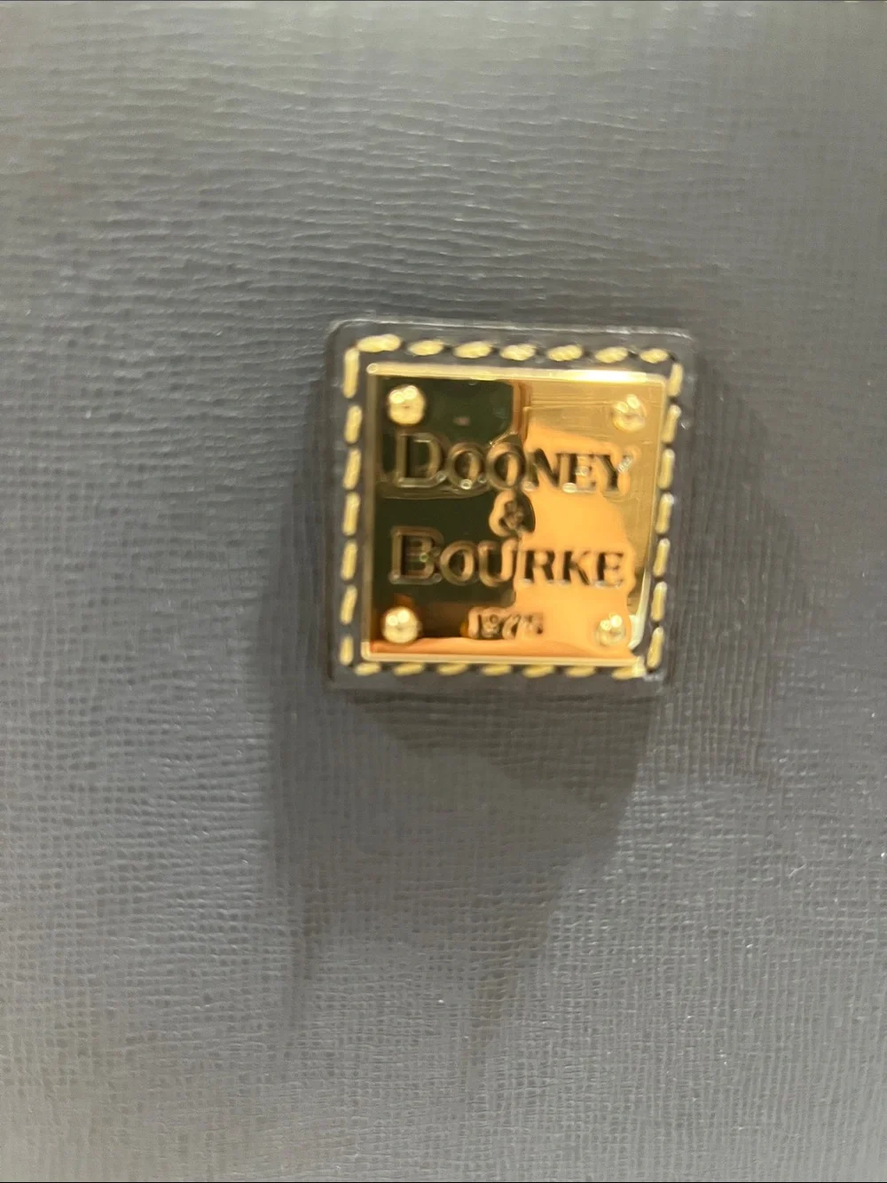 Dooney & Bourke Navy Blue Mini Backpack Satchel light blue